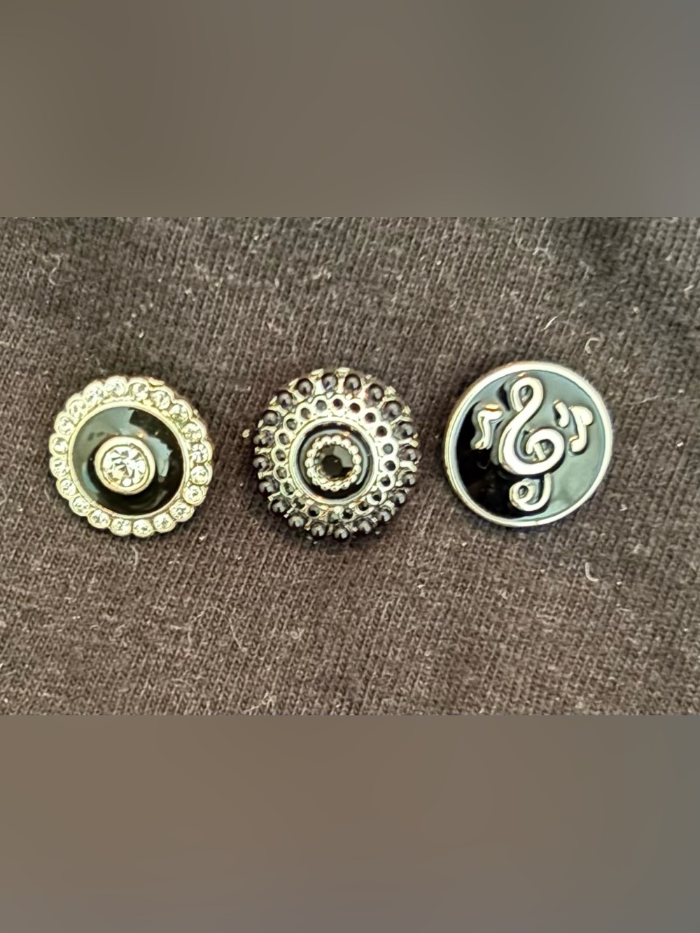 3 Original Dots to wear with Style Dots 
Interchangeable Jewelry